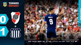 Liga Profesional: River Plate 0 - 1 Talleres Córdoba (2024)