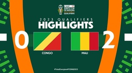 Qualificação CAN: Congo 0 - 2 Mali (2023)
