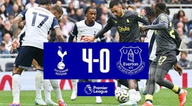 Premier League: Tottenham 4 - 0 Everton (2024-2025)