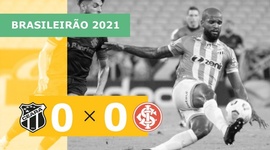 Brasileirão: Ceará 0 - 0 Internacional (2021)