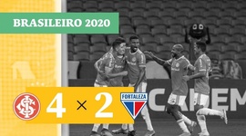 Brasileirão: Internacional 4 - 2 Fortaleza (2020)