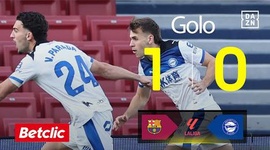 La Liga: Barcelona vs Alavés, Golo 0-1 Ibánez (2025-2026)
