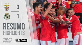 Liga Portugal Bwin: Benfica 3 - 1 Boavista (2021-2022)