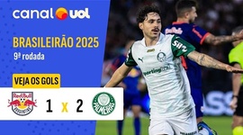 Brasileirão: RB Bragantino 1 - 2 Palmeiras (2025)