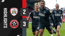 Championship: Barnsley 2 - 3 Sheffield Utd (2021-2022)
