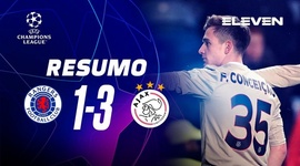 Liga Campeões: Rangers 1 - 3 Ajax (2022-2023)