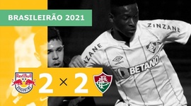 Brasileirão: RB Bragantino 2 - 2 Fluminense (2021)
