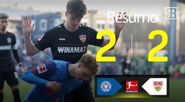 Bundesliga: Holstein Kiel 2 - 2 Estugarda (2024-2025)