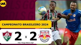 Brasileirão: Fluminense 2 - 2 RB Bragantino (2024)