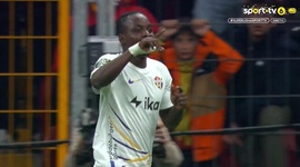 Super Ligi: Galatasaray vs Eyüpspor, Golo 2-2 P. Ampem (2024-2025)