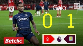 Premier League: Nottingham Forest vs Aston Villa, Golo 0-1 Durán (2024-2025)