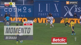 Liga Portugal Betclic: Estoril vs Famalicão, Jogada Begraoui, 75' (2024-2025)