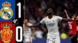 La Liga: Real Madrid 1 - 0 Mallorca (2023-2024)