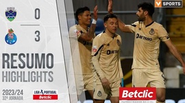 Liga Portugal Betclic: Desp. Chaves 0 - 3 FC Porto (2023-2024)