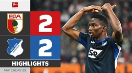 Bundesliga: FC Augsburg 2 - 2 1899 Hoffenheim (2025-2026)