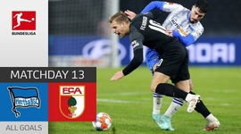 Bundesliga: Hertha Berlin 1 - 1 FC Augsburg (2021-2022)