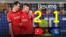 La Liga: Osasuna 2 - 1 Real Sociedad (2024-2025)