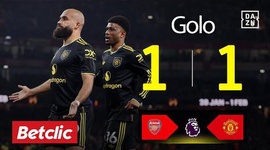 Premier League: Arsenal vs Man Utd, Golo 1-1 Mbeumo (2025-2026)