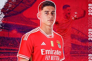 Benfica: Tiago Gouveia renova até 2028