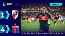 Liga Profesional: River Plate 1 - 4 Tigre (2026)