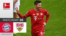 Bundesliga: Bayern München 4 - 0 Estugarda (2020-2021)