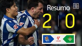La Liga: Real Sociedad 2 - 0 Bétis (2024-2025)