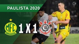 Campeonato Paulista: Mirassol 1 - 1 Corinthians (2020)