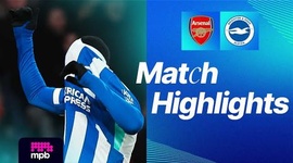 Premier League: Arsenal 2 - 1 Brighton (2025-2026)