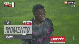 Liga Portugal Betclic: CF Estrela Amadora vs Sp. Braga, Jogada Bruma, 29' (2024-2025)