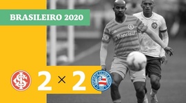 Brasileirão: Internacional 2 - 2 Bahia (2020)