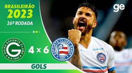 Brasileirão: Goiás 4 - 6 Bahia (2023)