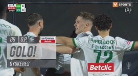 Liga Portugal Betclic: CF Estrela Amadora vs Sporting, Golo 0-3 Gyokeres (g.p.) (2024-2025)