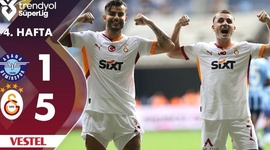 Super Ligi: Adana Demirspor 1 - 5 Galatasaray (2024-2025)