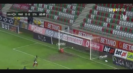 Liga NOS: Marítimo (1-0) Santa Clara, Golo J.Tagueu (g.p.), 61m (2020-2021)