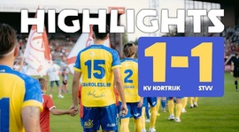 Eerste klasse A: Kortrijk 1 - 1 Sint-Truiden (2024-2025)
