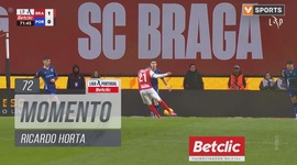 Liga Portugal Betclic: Sp. Braga vs FC Porto, Jogada Ricardo Horta, 72' (2024-2025)