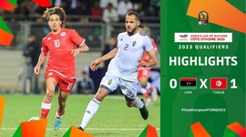 Qualificação CAN: Líbia 0 - 1 Tunísia (2023)