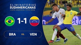 Qualificação Mundial América do Sul: Brasil 1 - 1 Venezuela (2026)