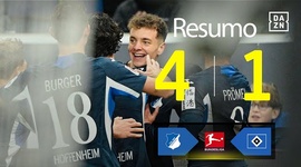 Bundesliga: 1899 Hoffenheim 4 - 1 Hamburger SV (2025-2026)