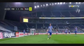 Liga NOS: FC Porto (2-1) Santa Clara, Golo Toni Martínez, 95m (2020-2021)