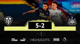 Premier League: Leeds 5 - 2 Newcastle (2020-2021)