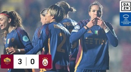 Liga Campeões Feminina: Roma FM 3 - 0 Galatasaray FM (2024-2025)