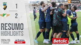 Liga Portugal Betclic: Farense 1 - 2 Moreirense (2024-2025)