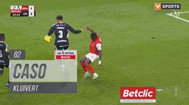 Liga Portugal Betclic: Sp. Braga vs Casa Pia, Caso Kluivert, 82' (2024-2025)