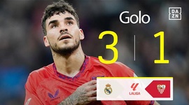 La Liga: Real Madrid vs Sevilla, Golo 3-1 I. Romero (2024-2025)