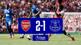 Premier League: Arsenal 2 - 1 Everton (2023-2024)