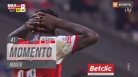 Liga Portugal Betclic: Sp. Braga vs Estoril, Jogada Roger, 41' (2024-2025)
