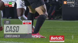 Liga Portugal Betclic: CF Estrela Amadora vs Benfica, Caso Chico Banza, 20' (2024-2025)