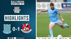 Premiership: Ballymena Utd 0 - 1 Crusaders FC (2024-2025)