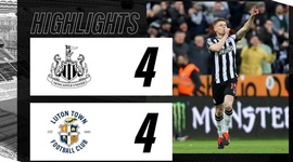 Premier League: Newcastle 4 - 4 Luton Town (2023-2024)